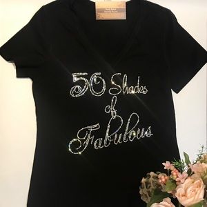 NWT BLiNg 50 & Fabulous Shirt | 50th Birthday